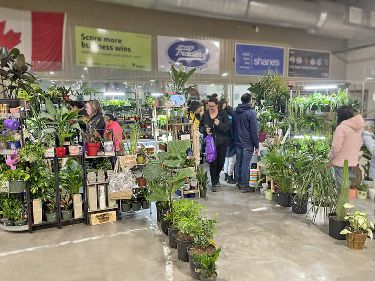 Trade Show Plant Booth
