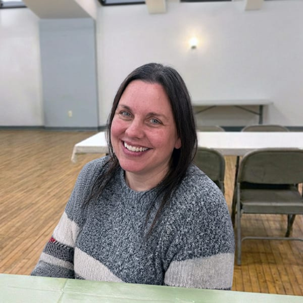 Jeanette Hunter, Chamber Director, smiling at the camera